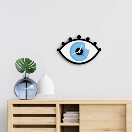 horloge originale murale oeil